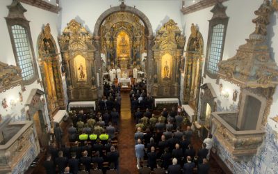Viseu: Comunhão Pascal reúne autoridades civis e militares na Igreja dos Terceiros
