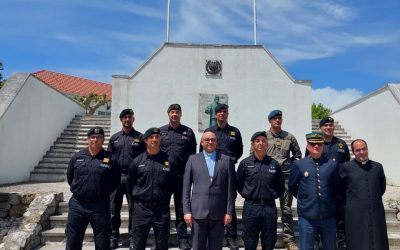Comemorações do aniversário da Unidade de Intervenção da GNR arrancam com visita de D. Sérgio Dinis