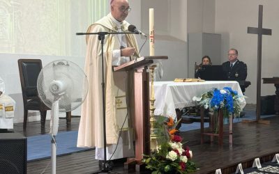 Torres Novas: Bênção de crachás e sacramentos marcam véspera de compromisso de honra na Escola Prática de Polícia