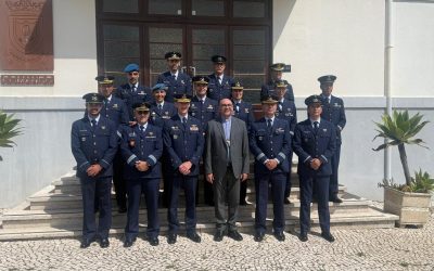 D. Sérgio Dinis, Bispo do Ordinariato Castrense de Portugal, visita o CFMTFA