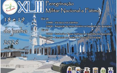 Peregrinação Militar Nacional a Fátima marcada para 18 e 19 de junho de 2026
