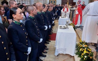 Dois sacramentos, um único Dom: Ordinariato Castrense celebra Batismo e Crisma na GNR