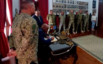Bispo das Forças Armadas e das Forças de Segurança visita Regimento de Artilharia N.º 5 em Vendas Novas